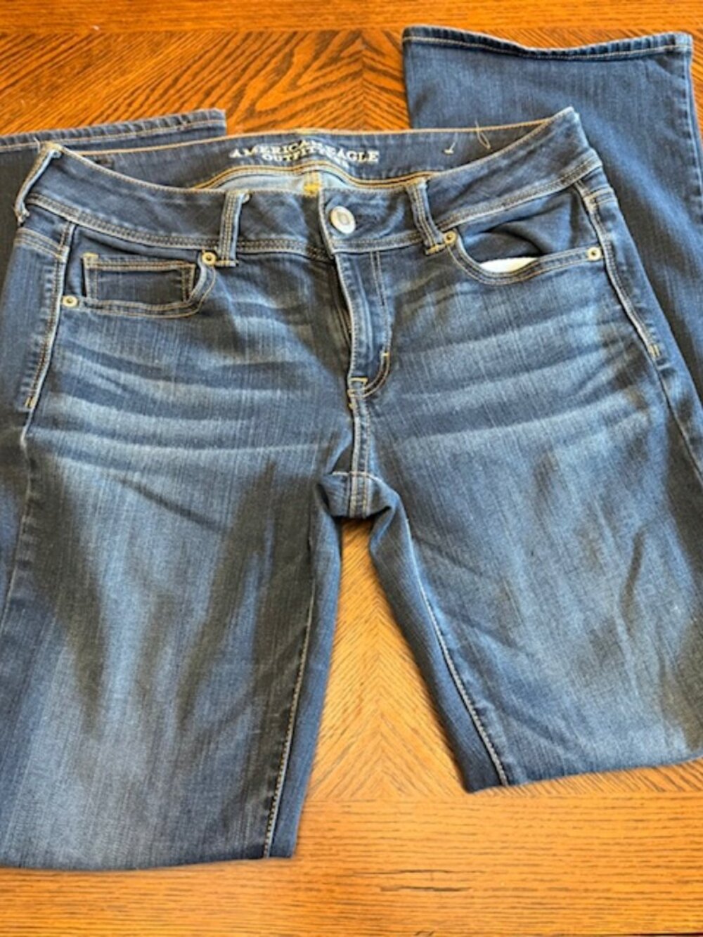 American Eagle Outfitters Women's Jeans Super Stretch Kick Boot Size 10